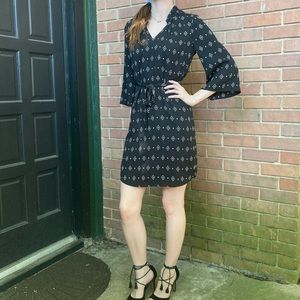 WHBM Geometric Print Dress Size 00